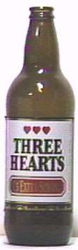 Three Hearts Extra Strong bottle by Krönleins Bryggeri