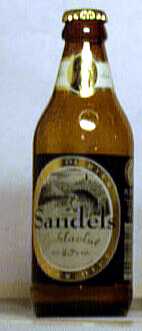 Sandels juhlaolut bottle by Olvi 