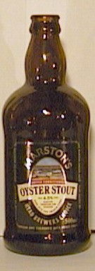 Marston's Oyster Stout bottle by Marston,Thompson and Evershed 