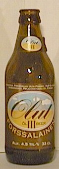 Forssalainen olut bottle by PUP