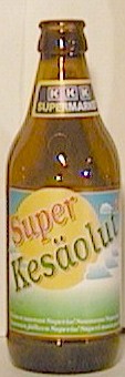 Super kesäolut bottle by PUP