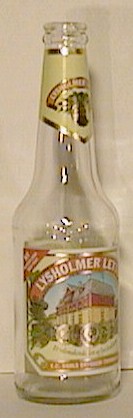 Lysholmer Lettøl bottle by E.C.Dahls Bryggeri 