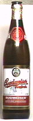 Budweiser Budvar (Original bottle) bottle by Budìjovický Budvar