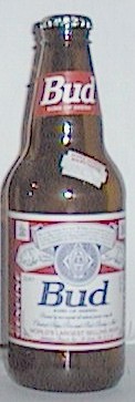 Bud bottle by Greece BUD