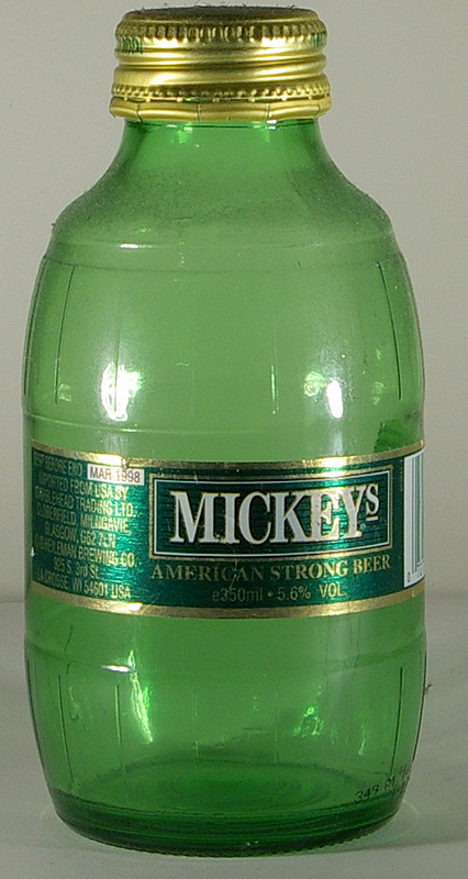 Mickey's Big Mouth bottle by G. Heileman Brewing Co 