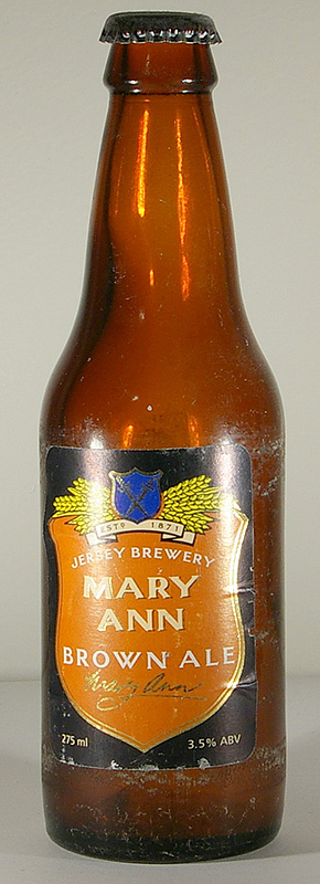 Mary Ann Brown Ale bottle by Mary Ann Brewery 