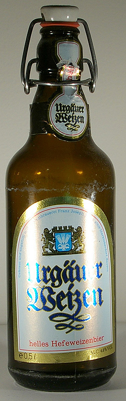 Urgäuger Weizen bottle by  