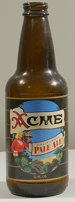 Acme California Pale Ale bottle by North Coast Brewing Co 