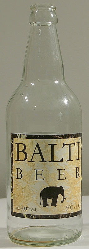 Balti Beer bottle by Aston Manor Brewery Co Ldt. , Birmingham 