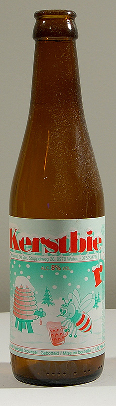 Kerstbier bottle by Brouwerij De Bie 