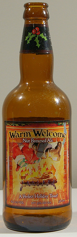 Warm Welcome bottle by Ridgeway Brewing 