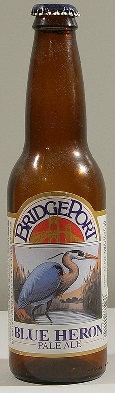 Bridgeport Blue Heron Pale Ale bottle by Bidgeport Brewing Co. Portland,OR 