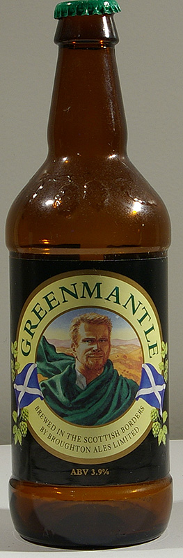 Greenmantle bottle by Broughton Ales Limited 