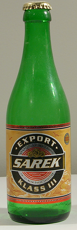 Sarek bottle by Pripps 