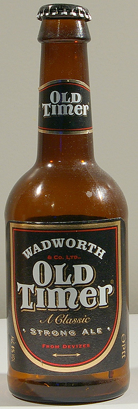 Old Timer bottle by Wadworth & Co 