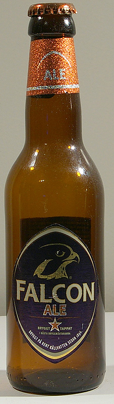 Falcon Ale bottle by Falcon 