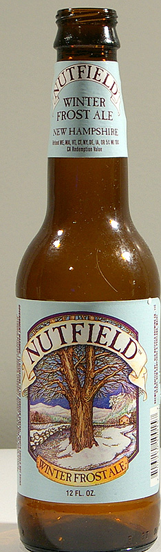 Nutfield Winter Frostale bottle by Old Nutfield Brewery 