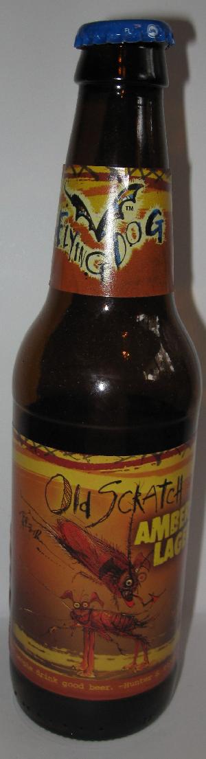 Old Scratch Amber Lager bottle by Flying Dog Brewery 