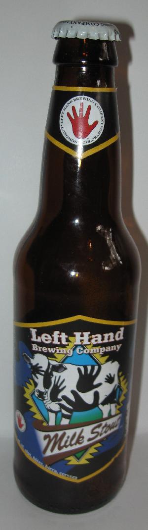 Left Hand Milk Stout bottle by Left Hand Brewing Company 