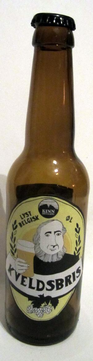Kinn Kveldsbris bottle by Kinn Bryggeri 