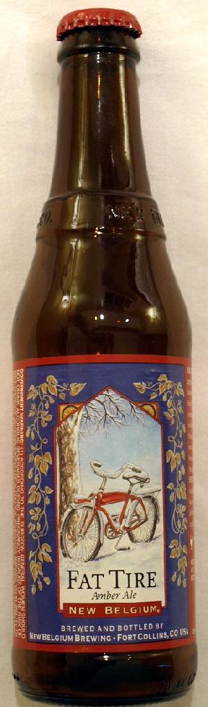 Fat Tire Amber Ale bottle by New Belgium Brewing Company 