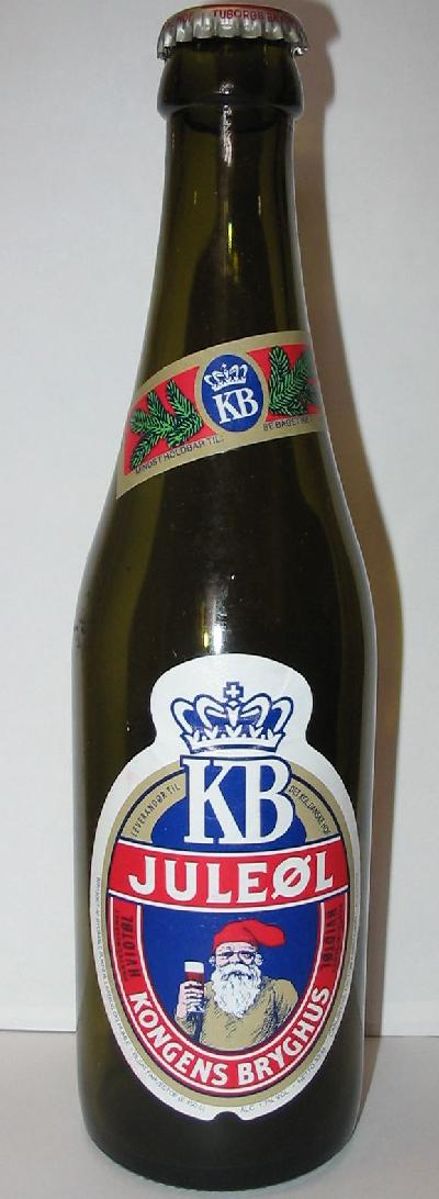KB Juleöl bottle by Carlsberg 